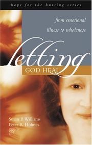 Front cover of Letting God Heal by Williams, Susan