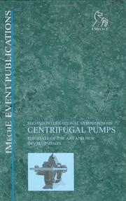 Front cover of Second International Symposium Centrifugal Pumps by International Symposium on Centrifugal Pumps (2nd 2004 London, England)
