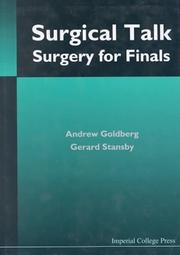 Front cover of Surgical talk by Andrew Goldberg