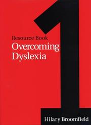 Front cover of Overcoming dyslexia by Hilary Broomfield