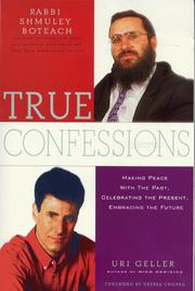 Cover of True Confessions by Shmuel Boteach