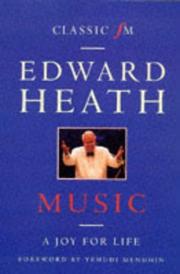 Cover of Music by Heath, Edward.