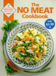 Cover of The no meat cookbook by Unknown