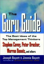 Cover of The guru guide by Joseph H. Boyett