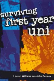 Cover of Surviving first year uni by Lauren Williams
