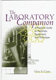 Front cover of The laboratory companion by Gary S. Coyne