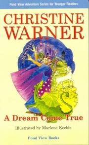Cover of A Dream Come True by Christine Warner