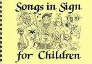 Front cover of Songs in Sign for Children by Elaine McBean