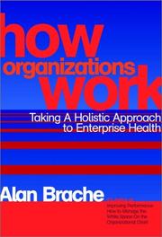 Cover of How Organizations Work by Alan P. Brache
