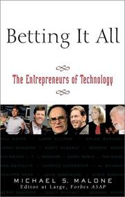 Cover of Betting It All by Michael S. Malone