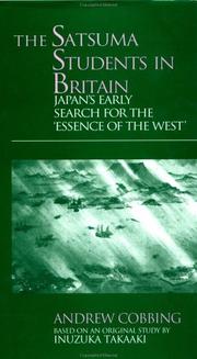 Front cover of The Satsuma Students in Britain by Andrew Cobbing