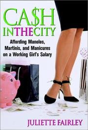 Front cover of Cash in the city by Juliette Fairley