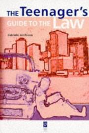 Front cover of The Teenager's Guide To the Law by Posner