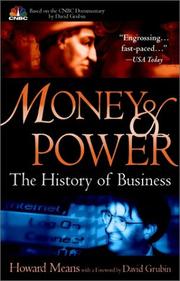 Front cover of Money and Power by Howard Means