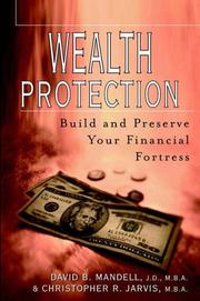 Cover of Wealth protection by Christopher R. Jarvis