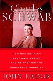 Cover of Charles Schwab by John Kador