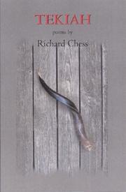 Cover of Tekiah by Richard Chess