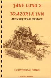 Front cover of Jane Long's Brazoria Inn by Neila S. Petirck