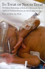 Front cover of To Treat or Not to Treat by S.J., Peter Clark