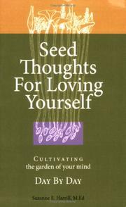 Cover of Seed Thoughts for Loving Yourself by Suzanne E. Harrill