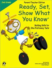 Front cover of Ready, set, show what you know by Andrea Karch Balas