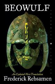 Cover of Beowulf by Frederick Rebsamen
