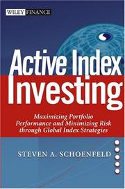 Cover of Active Index Investing by Steven A. Schoenfeld