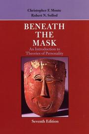 Cover of Beneath the mask by Christopher F. Monte