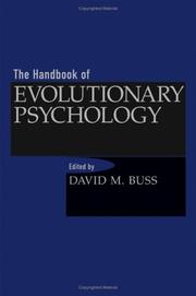 Front cover of The Handbook of Evolutionary Psychology by David M. Buss
