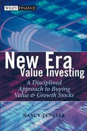 Front cover of New Era Value Investing by Nancy Tengler