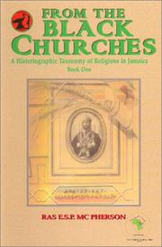 Cover of From the Black Churches by E. S. P. McPherson
