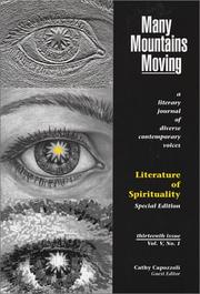 Front cover of Literature of Spirituality (Vol. V, No. 1, Special Edition) by Cathy Capozzoli
