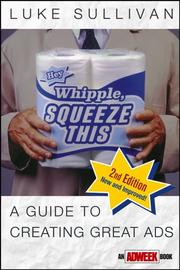 Cover of Hey, Whipple, squeeze this by Luke Sullivan