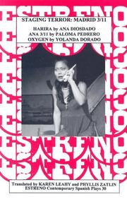 Cover of Staging Terror by Ana Diosdado