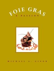 Cover of Foie gras by Michael A. Ginor