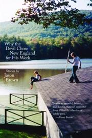 Cover of Why the Devil Chose New England for His Work by Jason Brown