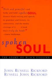 Front cover of Spoken soul by John R. Rickford