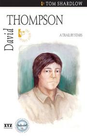 Cover of David Thompson by Tom Shardlow
