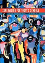 Front cover of Supervision for today's schools by Peter F. Oliva