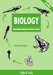 Front cover of Standard Grade Biology Revision Notes by Denyse Kozut
