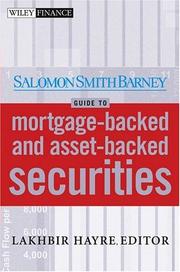 Cover of Salomon Smith Barney Guide to Mortgage-Backed and Asset-Backed Securities by Lakhbir Hayre
