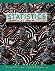 Cover of Statistics by Richard Arnold Johnson