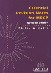 Cover of Essential Revision Notes for MRCP by Philip A. Kalra