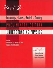Front cover of Cummings, Laws, Redish Cooney, UNDERSTANDING PHYSICS, Part 2 Preliminary Edition by Jearl Walker