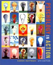Front cover of Psychology in action by Karen Huffman