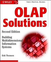 Cover of OLAP solutions by Erik Thomsen