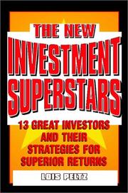 Front cover of The New Investment Superstars by Lois Peltz