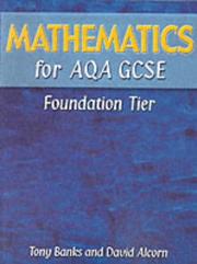 Front cover of Mathematics for AQA GSCE by Tony Banks