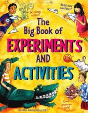 Cover of The Big Book of Experiments and Activities (Gruesome) by Susan Martineau
