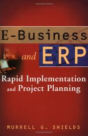 Cover of E-Business and ERP by Murrell G. Shields